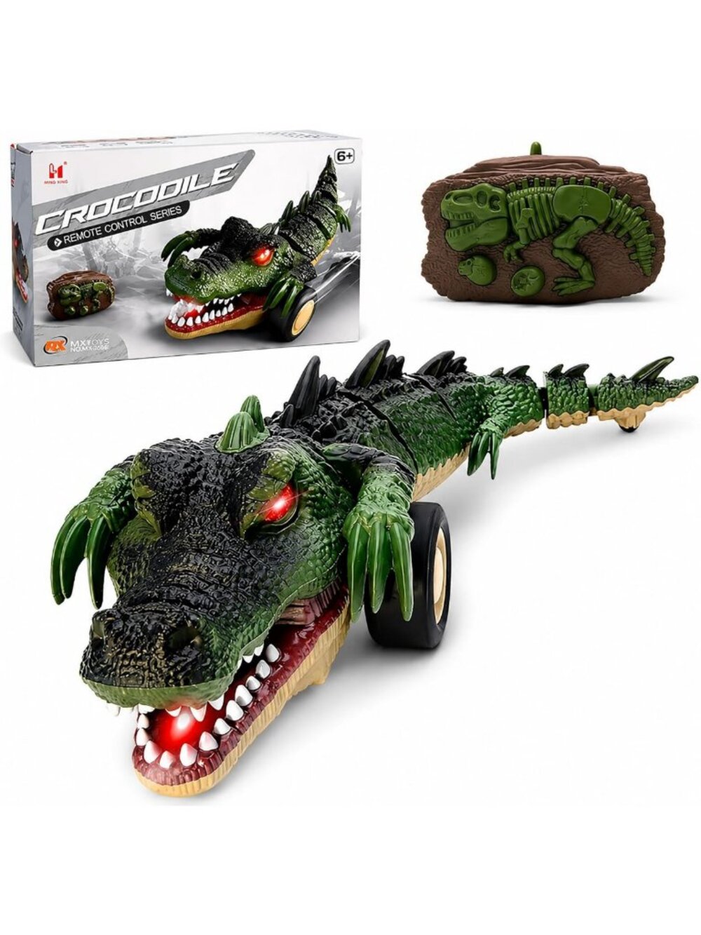 Remote Control Crocodile Car Toy - 2.4GHz RC All-Terrain Vehicle for Kids